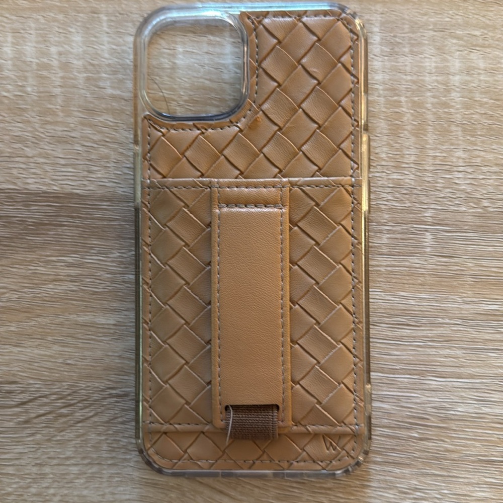 Walli case in sandstone weave for iPhone 13